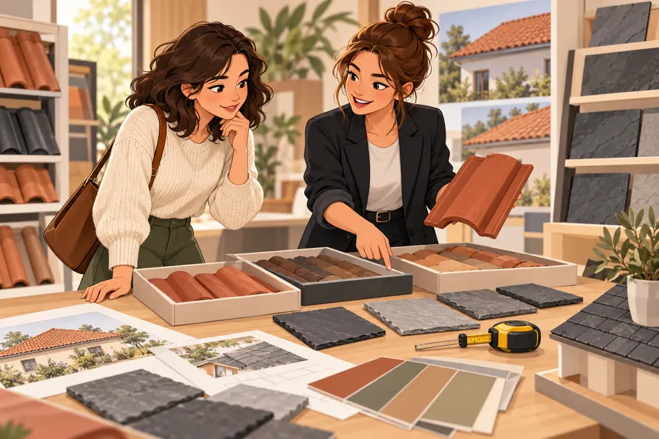 Illustration : Acheter des matériaux de toiture : la checklist avant la commande