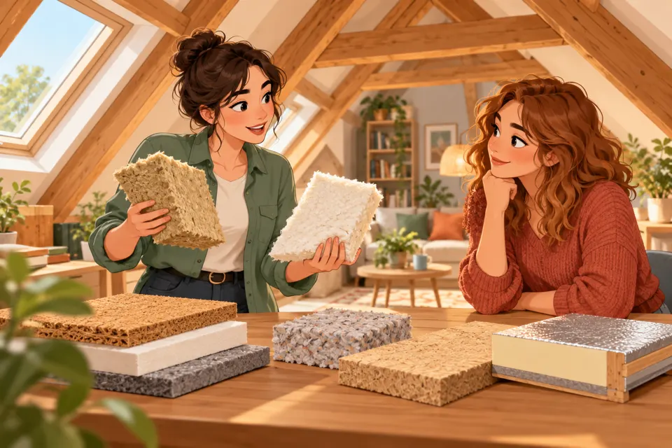 Illustration : Combles perdus, aménagés ou isolation extérieure : comprendre les options