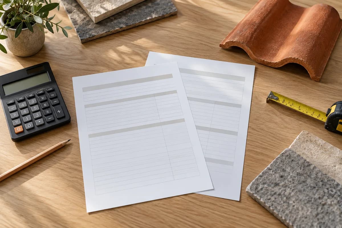 Devis de couvreur : comment lire les postes et les exclusions ?