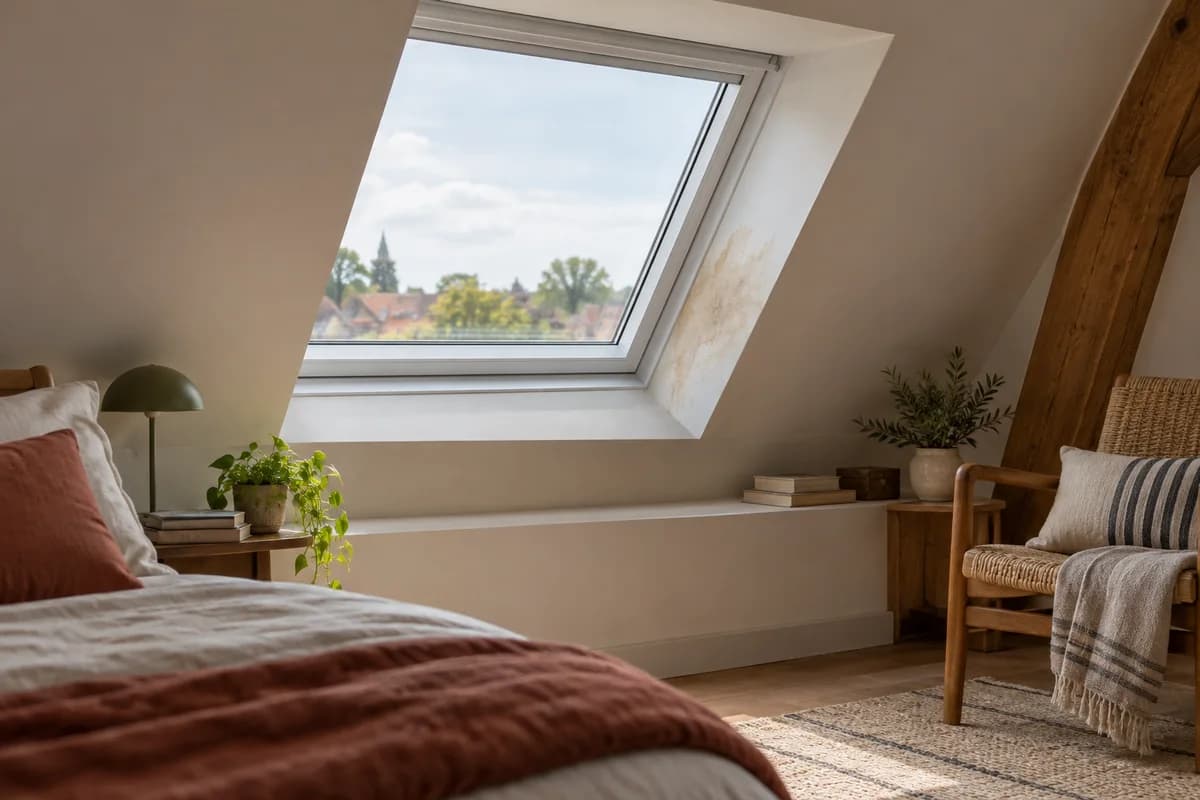 Fenêtre de toit : condensation ou infiltration ?
