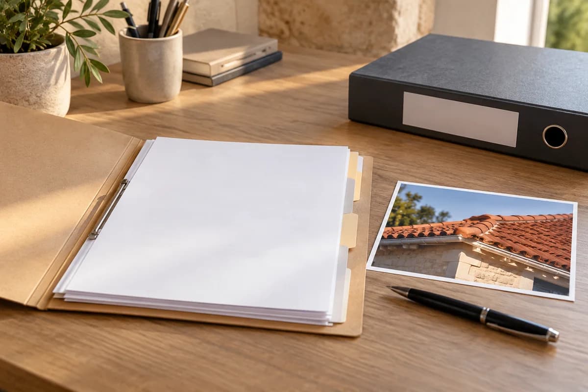Après les travaux de toiture : quels documents conserver ?